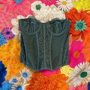 Urban Outfitters - Out From Under Modern Love Corset - S